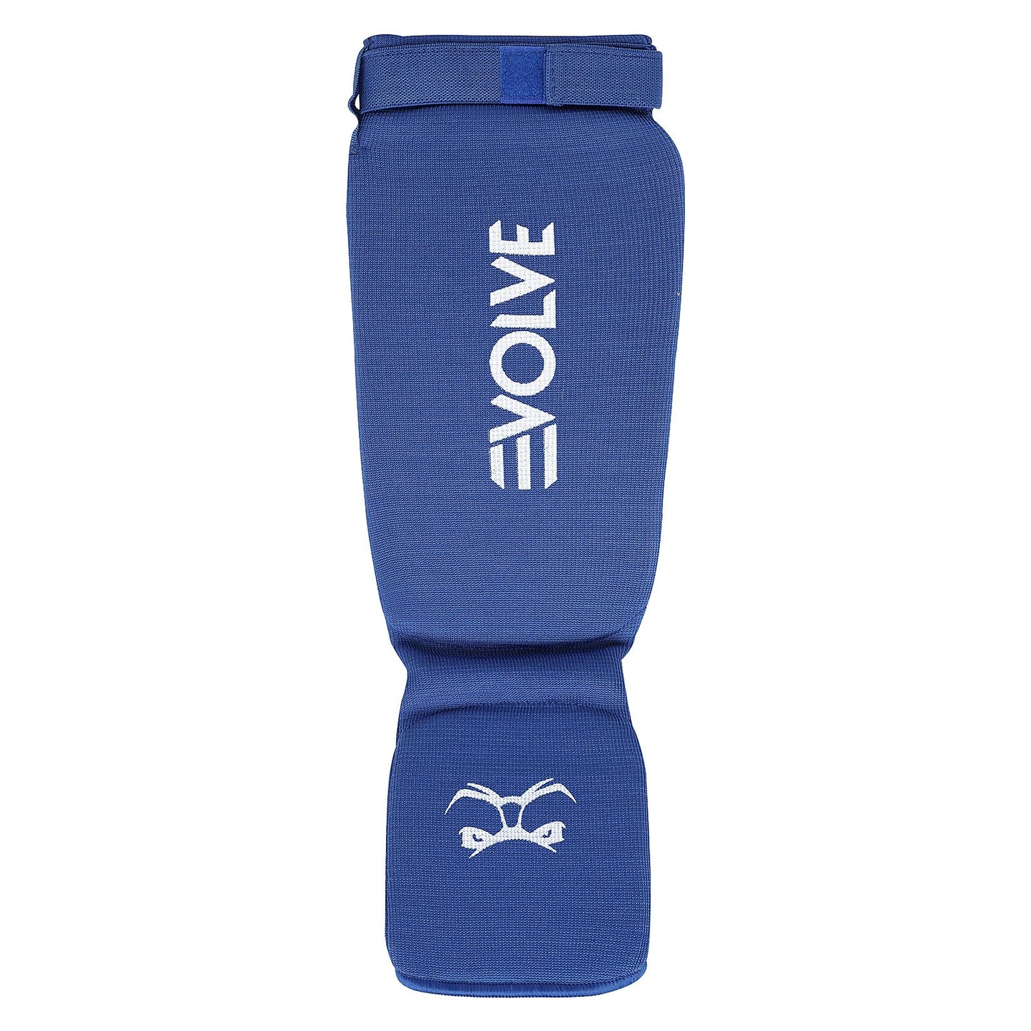 Evolve Shin Guards | Lightweight and Breathable Padded Martial Art Shin and Instep Guards for Sparring Kickboxing MMA Boxing Muay Thai Karate