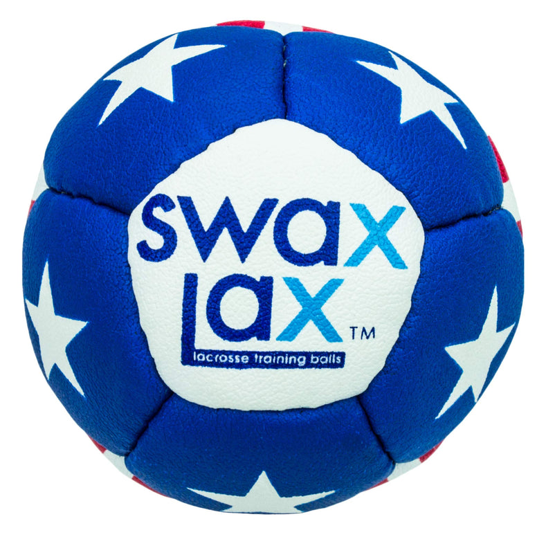 SWAX LAX Lacrosse Training Ball - Indoor Outdoor Practice Less Bounce & Rebounds