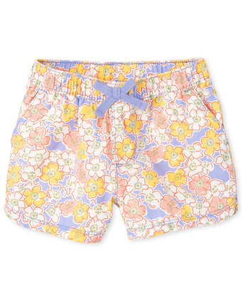 The Children's Place baby-girls The Children's Place Baby and Toddler Girls Twill Pull on Shorts Casual Shorts 12-18 Months