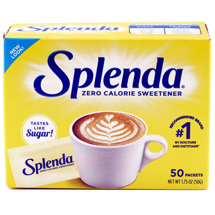 Splenda No Calorie Sweetener Packets 50 Ea, 50 Gm