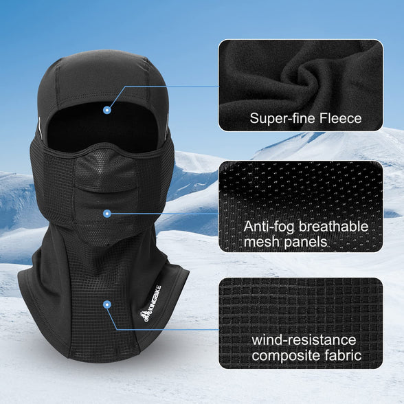 KINGBIKE Balaclava Ski Mask Motorcycle Running Full Face Cover Windproof …