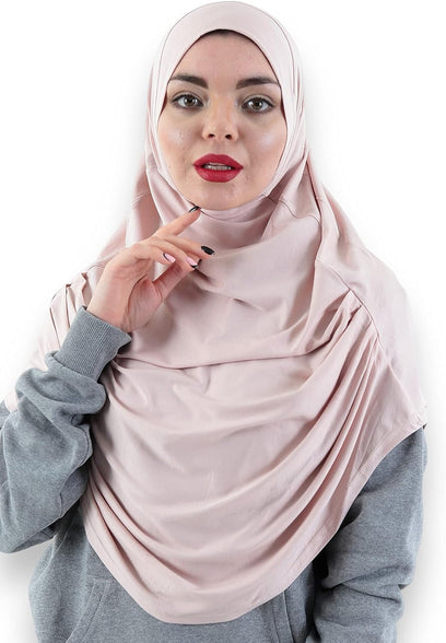 Avanos Easy Wear Soft Hijab for Women, Instant Hijab Long Scarf, Jersey Turbans Prayer Muslim Abayas Dress Clothes Jilbab