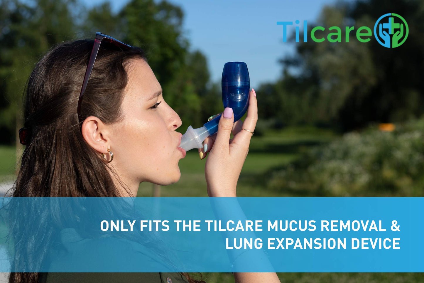 Bacterial & Viral Filters Kit for Mucus Relief Cleanser & Lung Expansion Exerciser by Tilcare - Cough Assist Filter - Cleanses the air to Aid with Therapy and keeps your device clean -10 filters added