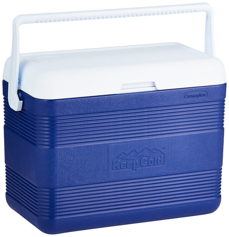 Cosmoplast Keep Cold Plastic Cooler Icebox, Deluxe 30 Liters, Mfibxx007Bl