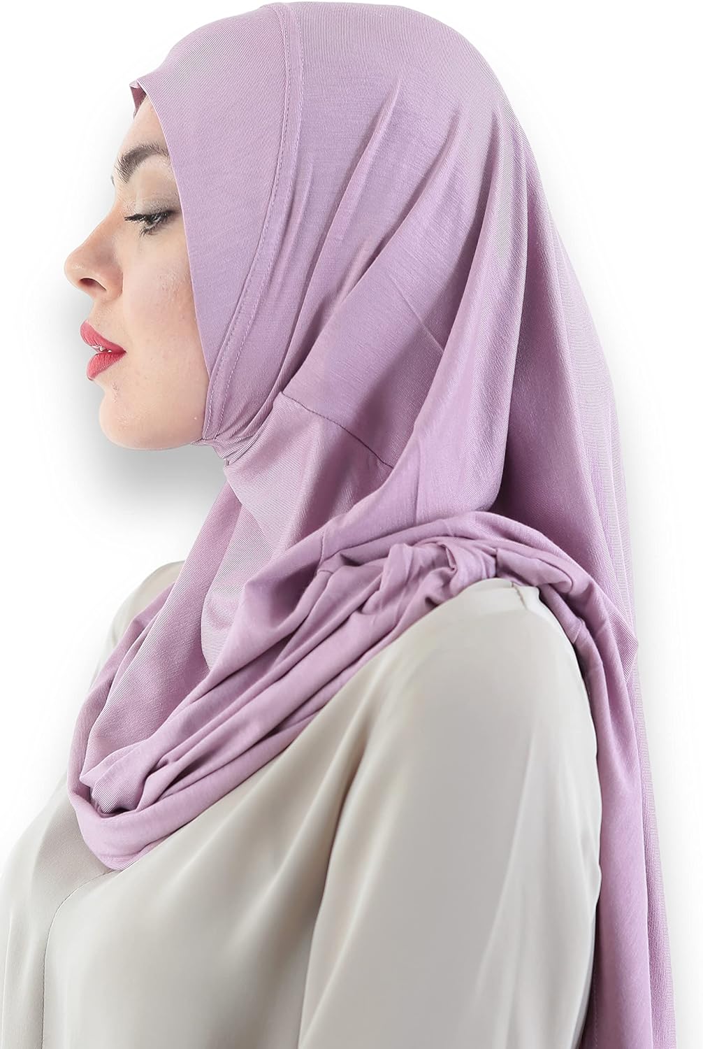 Avanos Easy Wear Soft Hijab for Women, Instant Hijab Long Scarf, Jersey Turbans Prayer Muslim Abayas Dress Clothes Jilbab