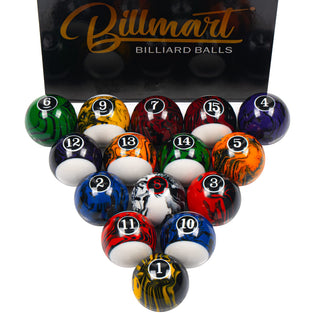 Billmart Billiard Balls Set 16 Pool Table Balls