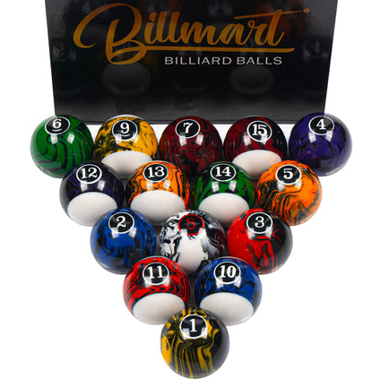 Billmart Billiard Balls Set 16 Pool Table Balls