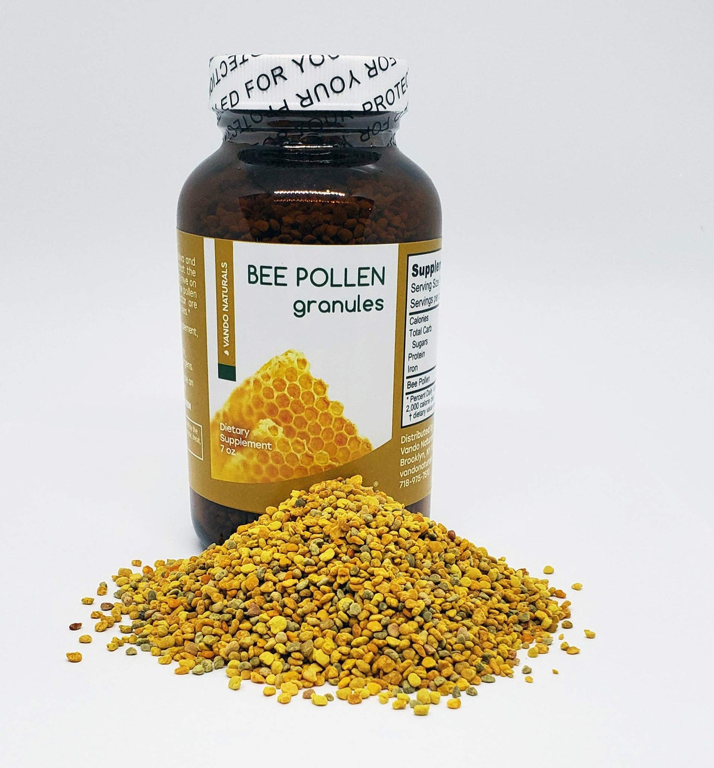 Apihaus Bee Pollen Granules, 7 Ounce
