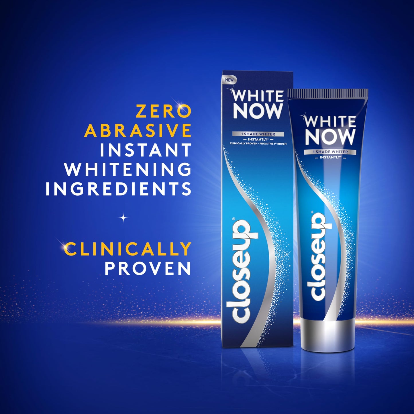 Close Up White Now Toothpaste, For Instant Whitening, Original, 75Ml