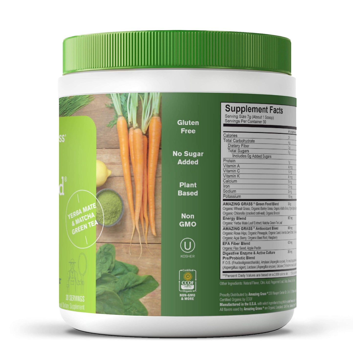 Grass Green Superfood Energy Green, 200 g