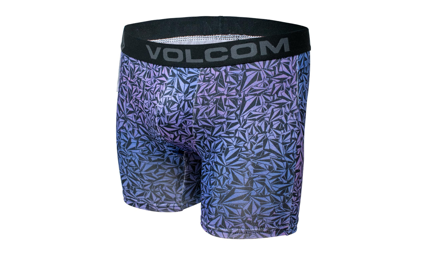 Volcom Boys Boxer Briefs Performance Underwear (Purple/Black/Red/Navy, Large 12-14)