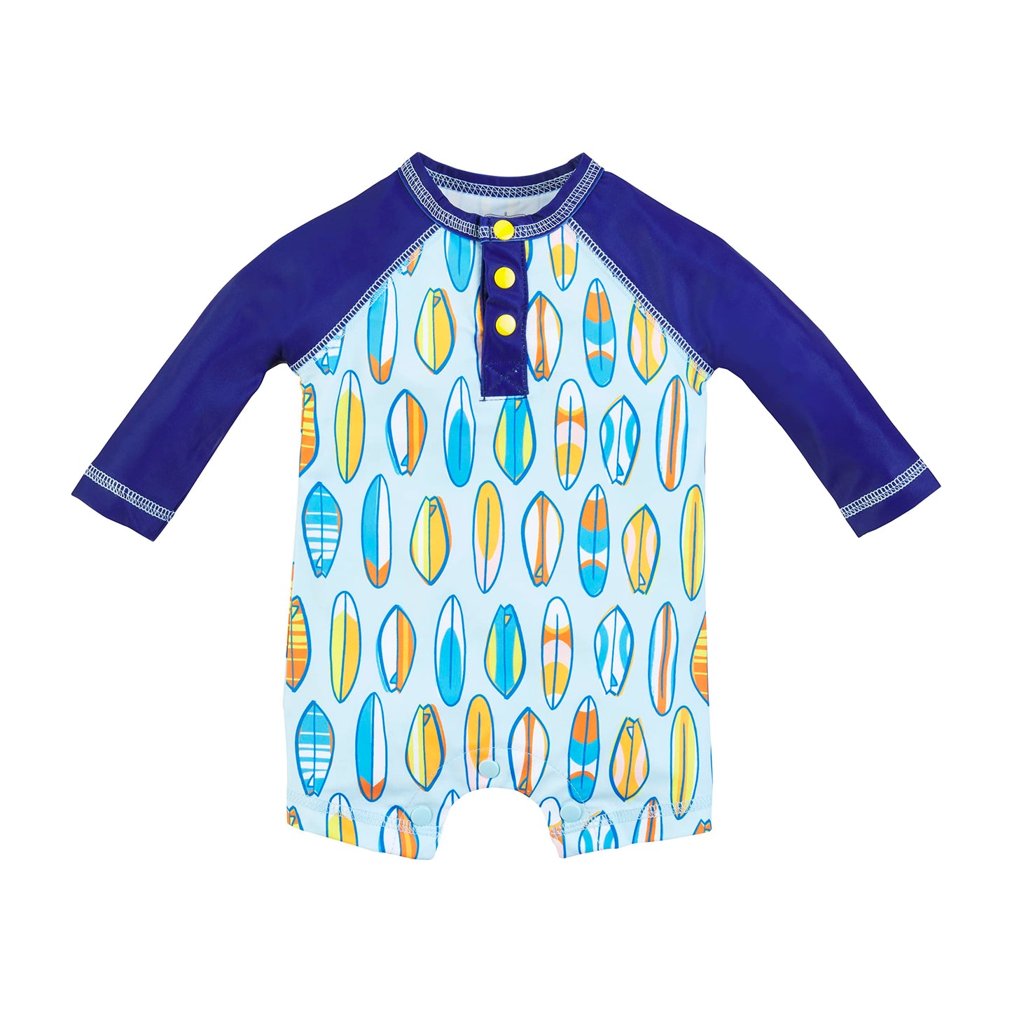 Mud Pie boys Mud Pie Boy's Rash Guard One-piece Rash Guard Shirt