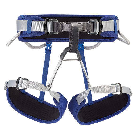 PETZL, Corax, Harness For Climbing And Mountaineering Multipurpose, Blue, 1, Unisex-Adult