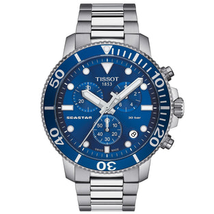 Tissot Mens Seastar 660/1000 Stainless Steel Casual Watch