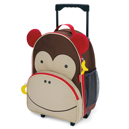 Skip Hop Zoo Little Kid Luggage, Monkey, 212303, Rolling Luggage