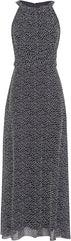 Adrianna Papell womens DARLING DOT MIDI DRESS Dress