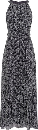 Adrianna Papell womens DARLING DOT MIDI DRESS Dress