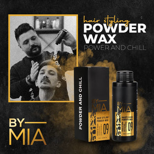 BY MIA Hair Styling Powder Wax | Hair Dust With Matt Effect Finish | Hair Mattifying & Volumizing | Unisex Hair Root Boost |Thickening Magic Powder Wax 20gr