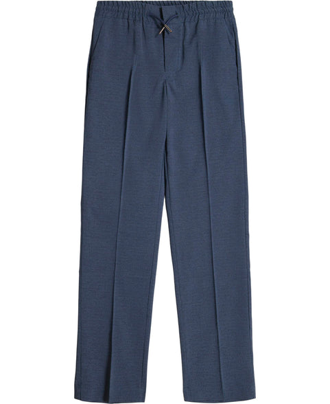 Calvin Klein boys Flat-front Suit Dress Pant, Drawstring Closure Dress Pants 10-12