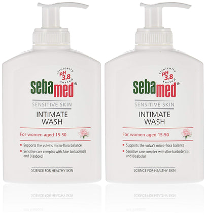 Sebamed Intimate Wash 3.8 200 ml, Pack of 2
