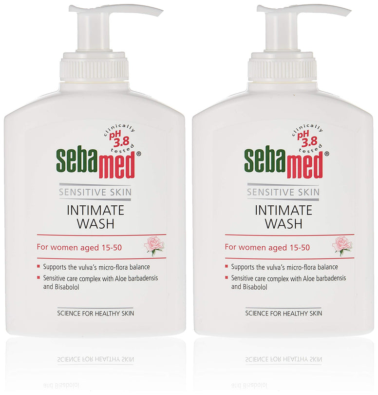 Sebamed Intimate Wash 3.8 200 ml, Pack of 2