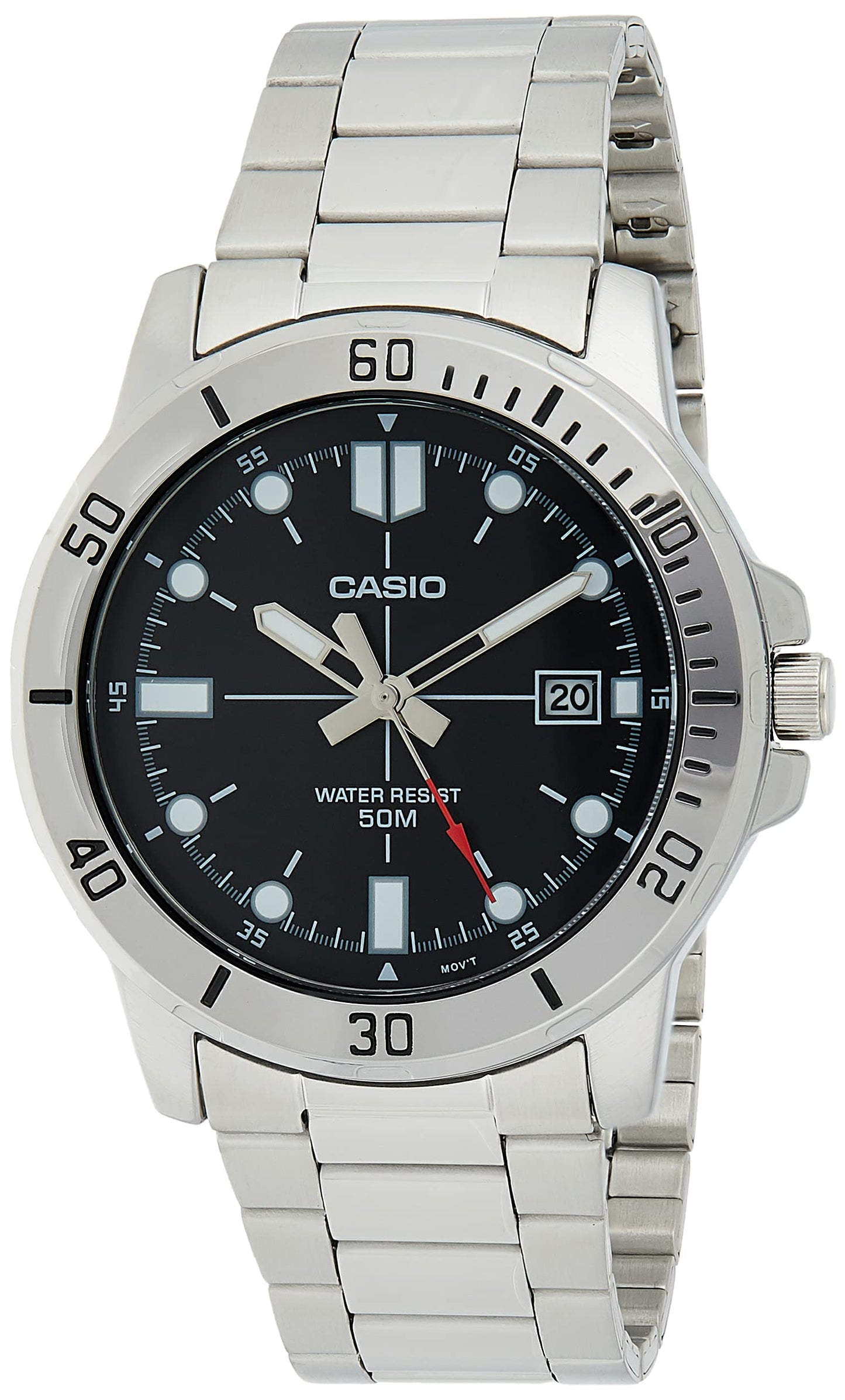 Casio Casual Watch Analog Display For Men Mtp-Vd01D-1Evudf