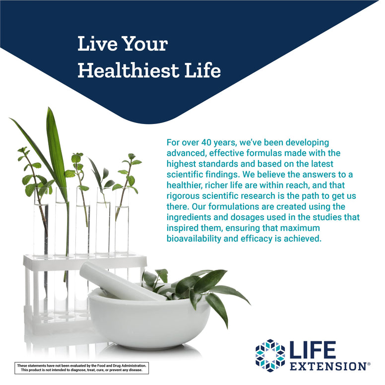 Life Extension - Liver Efficiency Formula 30 Vegetarian Capsules