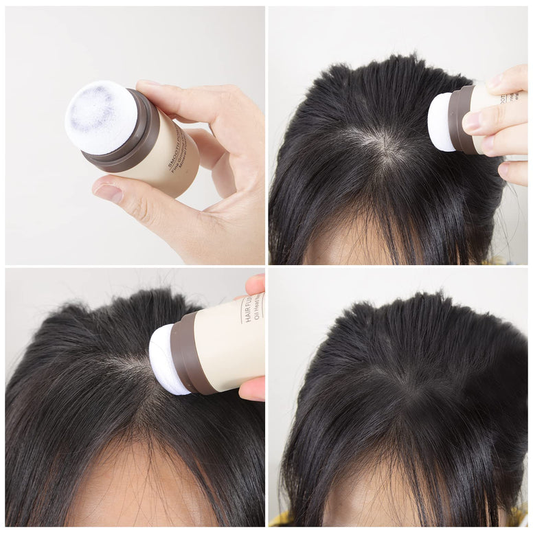 Thin Hair Powder, Hair Powder for Thin Hair, Hair Root Dye, Root Touch Up Powder, Hair Shadow Cover Hair Loss Instantly, Hairline Powder for Women Men, Hair Touch-Up