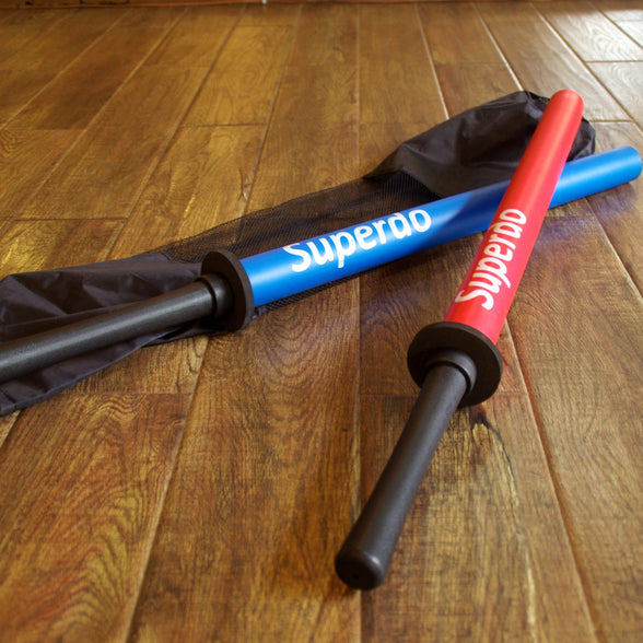 Superdo Foam Sword Practice Swords Sparring Training Stick (Double Pack)