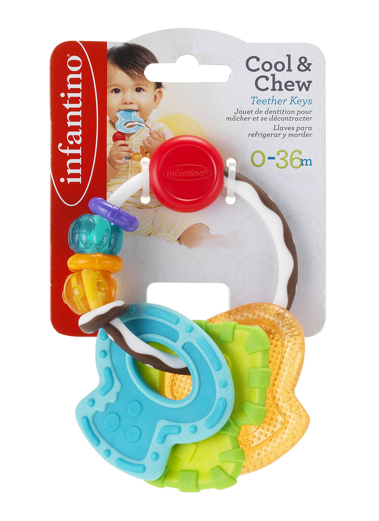 Infantino - Slide & Chew Teether Keys