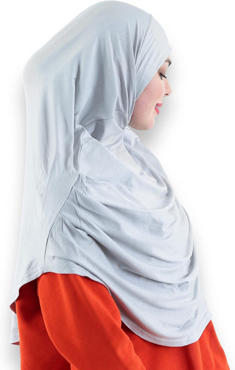 Avanos Easy Wear Soft Hijab for Women, Instant Hijab Long Scarf, Jersey Turbans Prayer Muslim Abayas Dress Clothes Jilbab