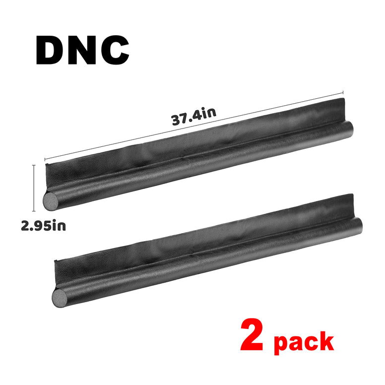 2 Pack Door Draft Stopper Weather Stripping,Door Sweep,Adjustable Under Door Draft Blocker,Insulator, Suitable for Interior／Exterior Doors, 36” Length