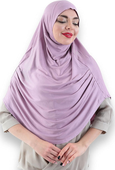 Avanos Easy Wear Soft Hijab for Women, Instant Hijab Long Scarf, Jersey Turbans Prayer Muslim Abayas Dress Clothes Jilbab