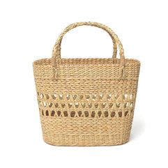 Habere India-All the Cultures Fabricating India Picnic Baskets | Lunch Basket | Cane or Jute Basket | Cane Basket for Gifting | Wicker Baskets (Multi Color 8)