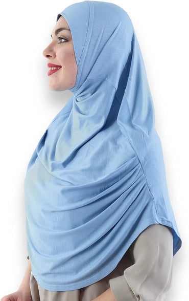 Avanos Easy Wear Soft Hijab for Women, Instant Hijab Long Scarf, Jersey Turbans Prayer Muslim Abayas Dress Clothes Jilbab