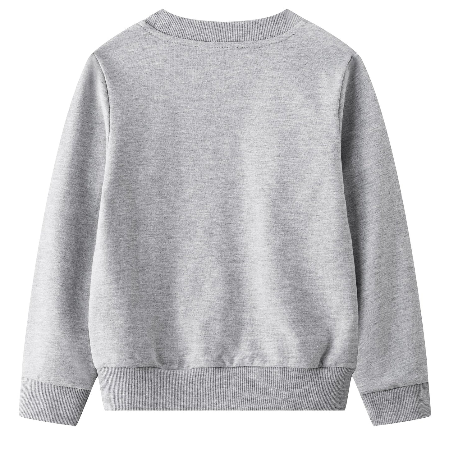 Black Gray Classic Boy Sweatshirt Boy Jumper 2-8 year Boy Cloth