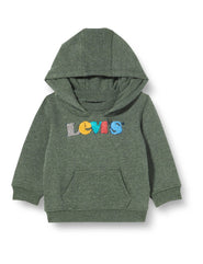 Levi's Kids Baby Boys' Lvb logo Full Zip Hoodie Hooded Sweatshirt 3 Months