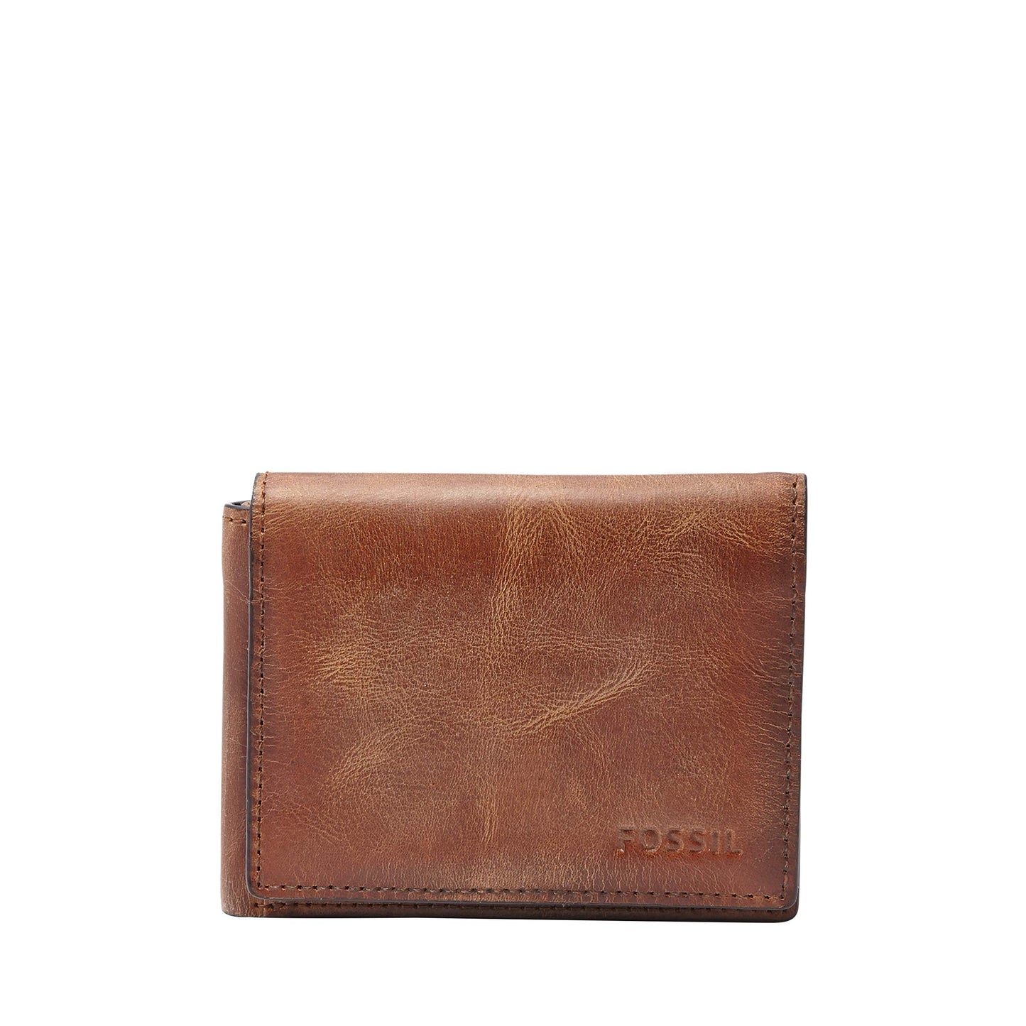 Fossil Men's RFID-Blocking Leather Execufold Trifold Wallet for Men