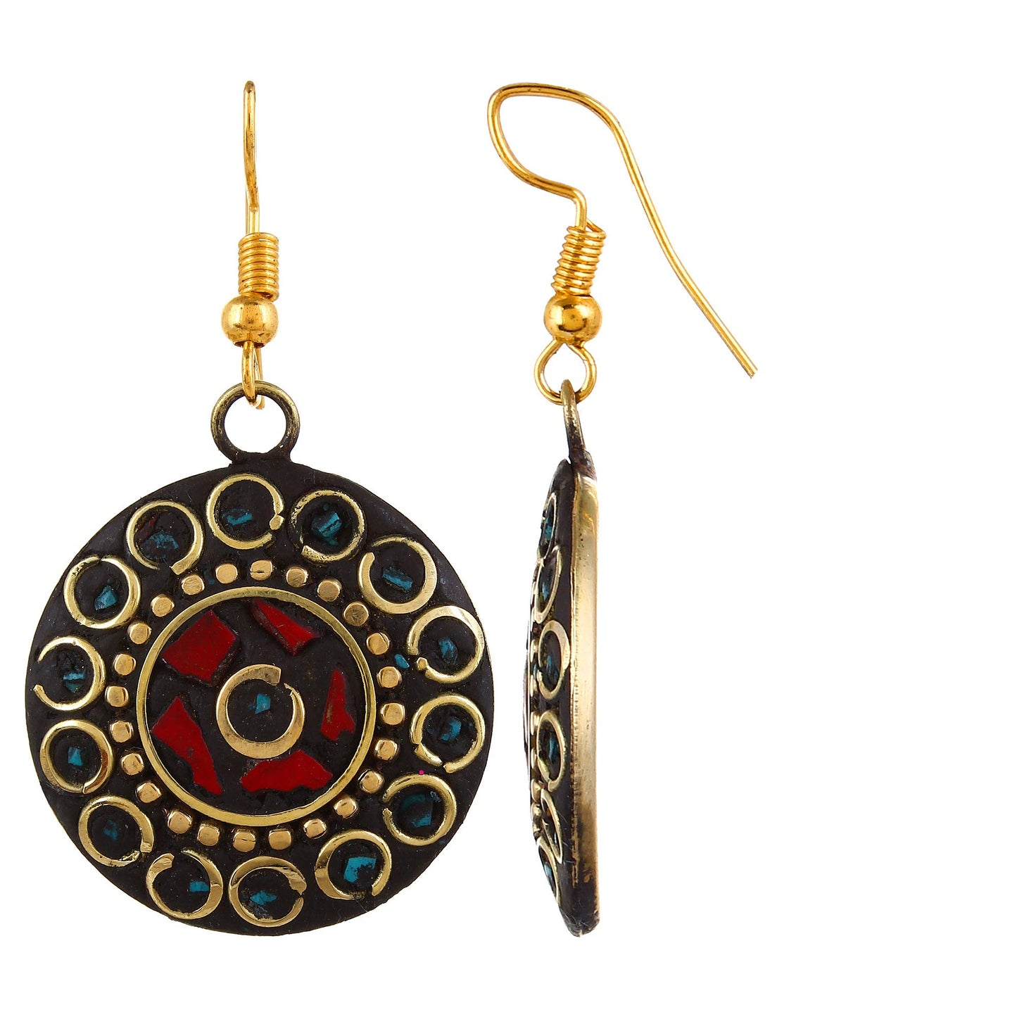 YouBella Stylish Afghani Tribal Jewellery Set for Women (multicolour)(MV-FS6S-86K3)