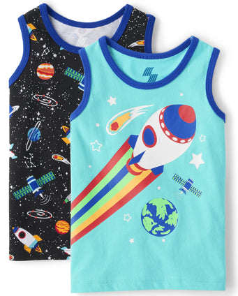 The Children's Place Baby Toddler Boys Fashion Tank Tops