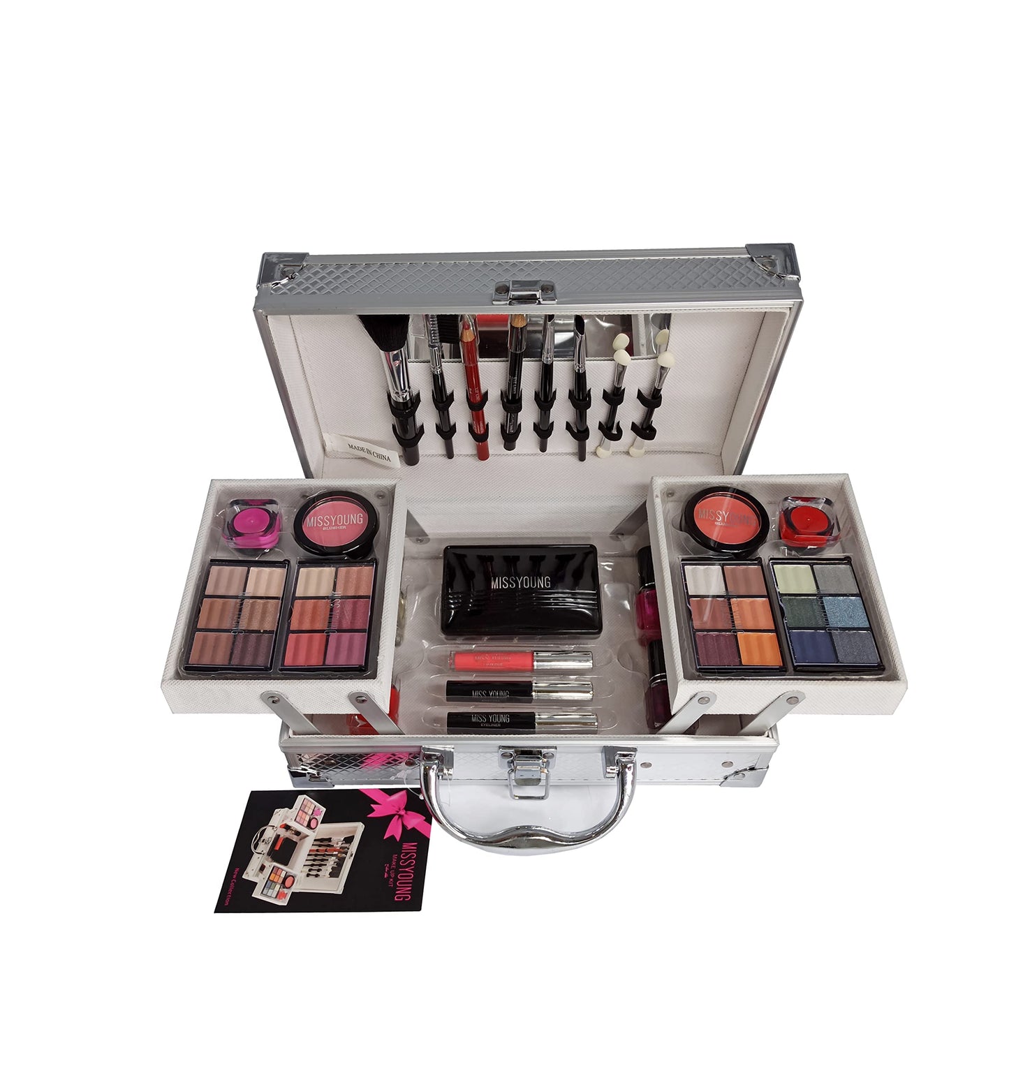 Miss Young Professional Makeup Kit Sets - Wide Range Of Combinations To Chose From! (Set of 44 Pcs)