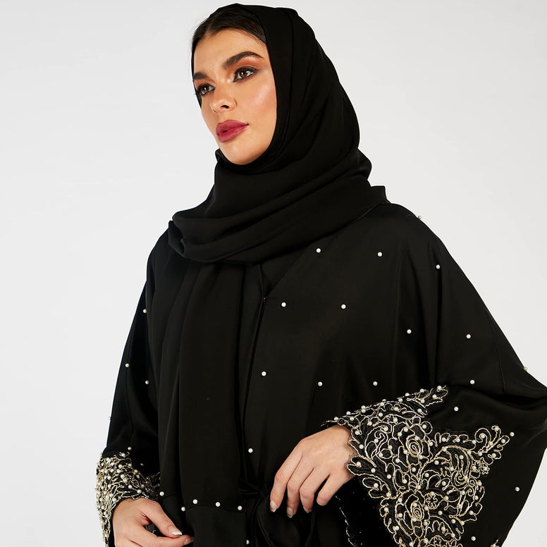 Nukhbaa premium abaya-AC14-P