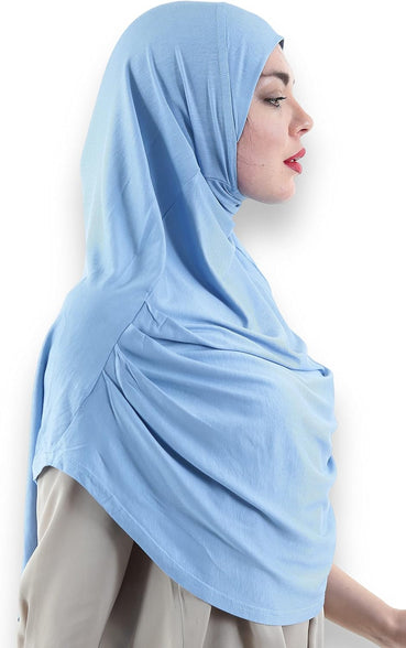 Avanos Easy Wear Soft Hijab for Women, Instant Hijab Long Scarf, Jersey Turbans Prayer Muslim Abayas Dress Clothes Jilbab