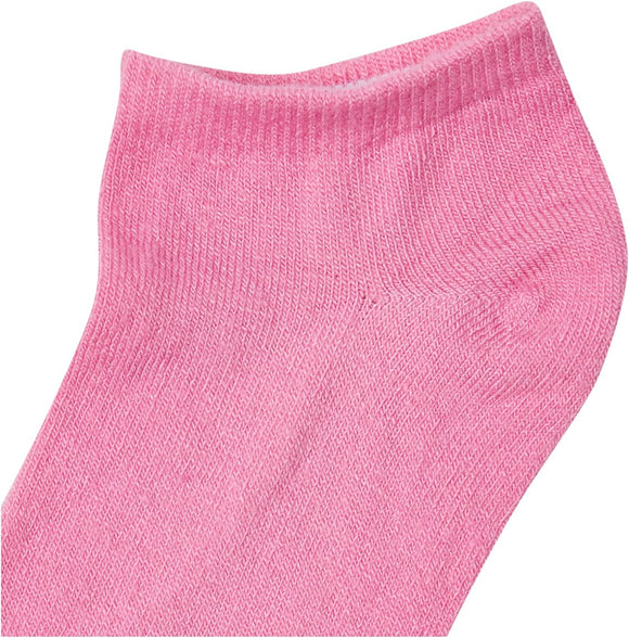 Hanes Girls' 10-Pack Low-Cut Socks