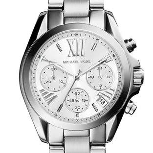 Michael Kors Mini Bradshaw Chronograph Stainless Steel Watch