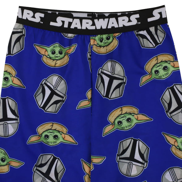 Star Wars boys Star Wars Boy's Mandalorian Lounge Pant Pajama Bottom 10-12 Years