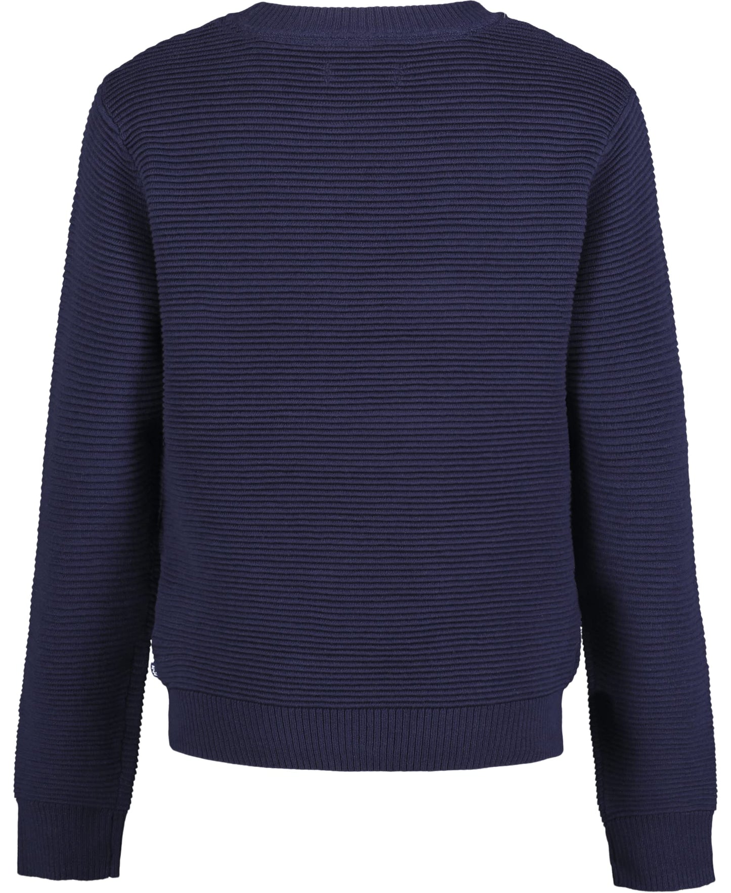 IZOD Boys' Solid Crew Neck Ribbed Pullover Sweater with Chest Logo