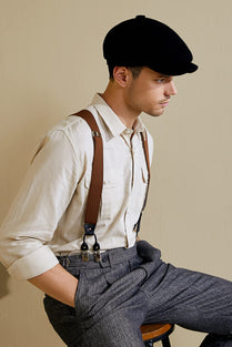 BABEYOND Newsboy Hat Cap for Men Women Gatsby Hat for Men 1920s Mens Gatsby Costume Accessories