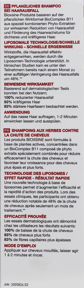 BIOXSINE SHAMPOO FOR GREASY HAIR- AGAINST HAIR LOSS IN MEN & WOMEN AND ACCELERATE GROWTH- FAST GROWTH REMEDY 300ML