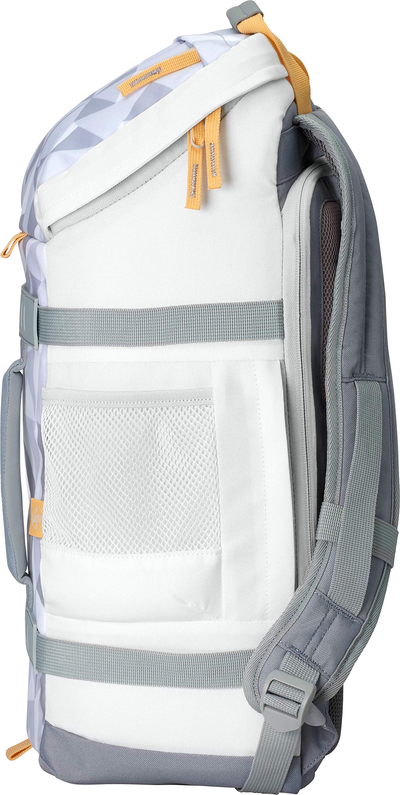 HP 15.6 Odyssey Backpack, White 5WK92AA, Facet White